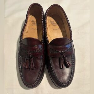 Allen Edmonds Burgundy Tassel Loafers